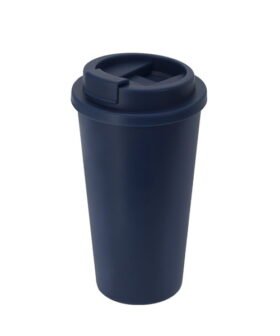 Vaso térmico fabricado en el PP reciclado y 450ml de capacidad. Ideal para promociones y merchandising corporativo. Personalizable con tu logo.